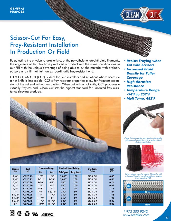 Clean Cut catalog page image