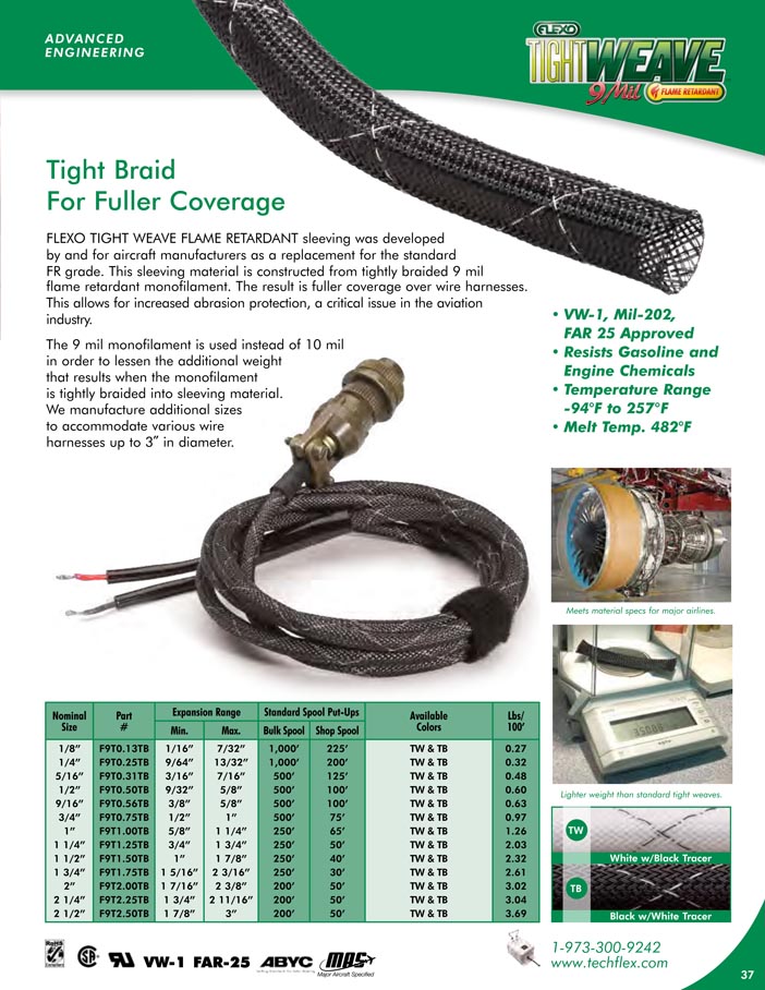 Tight Weave FR catalog page image