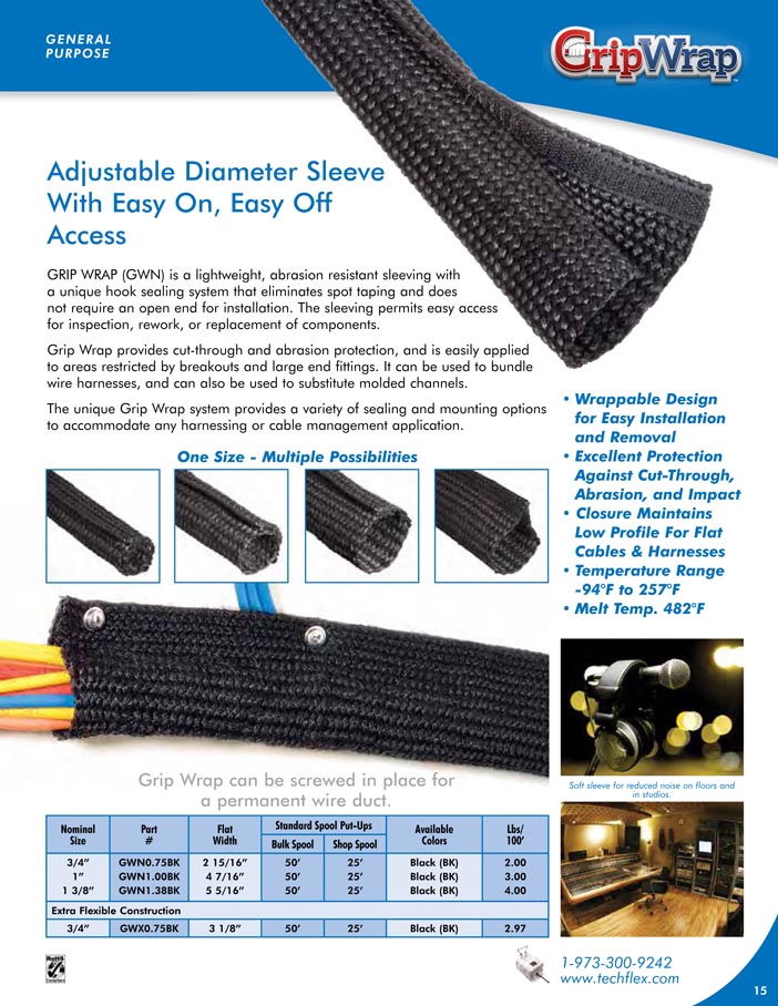 Grip Wrap catalog page image