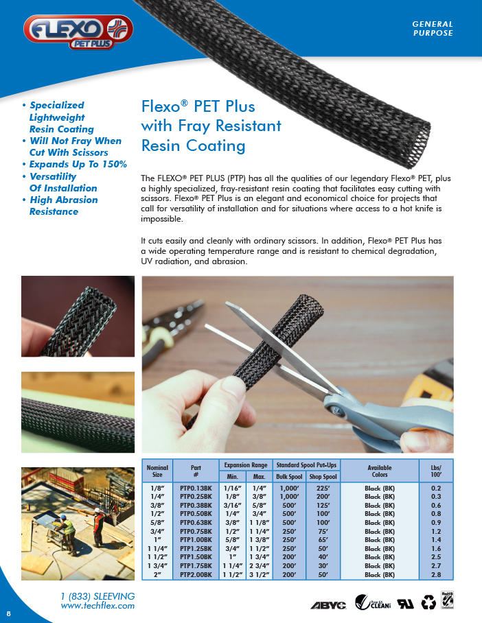 Flexo PET Plus catalog page image
