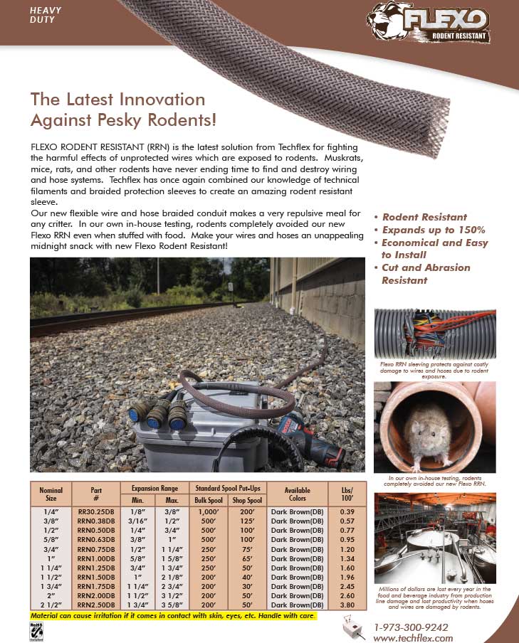 Flexo Rodent Resistant catalog page image