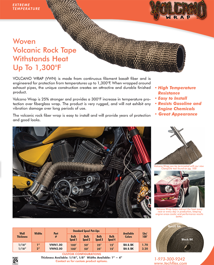 Volcano Wrap catalog page image